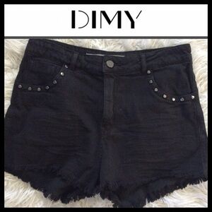 NWOT DIMY Madonna Studded Denim Shorts